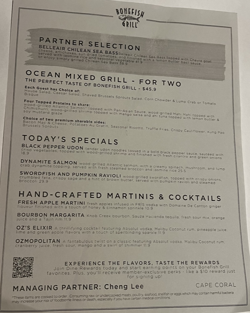 Bonefish Grill photo 1